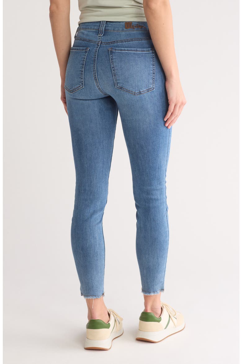 Carlo Fray Hem Ankle Skinny Jeans, Alternate, color, NERINE