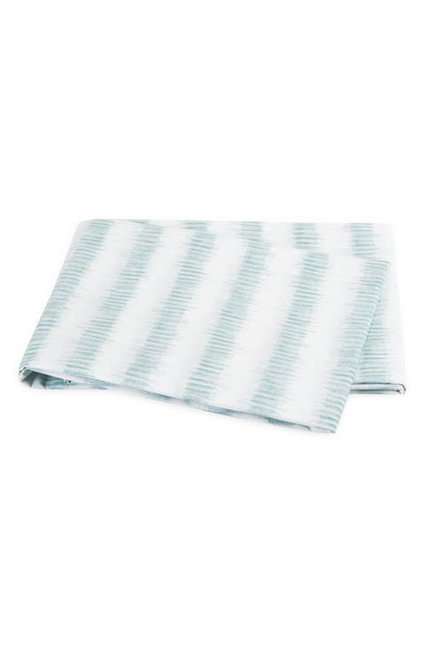 Attleboro Stripe Print 500 Thread Count Cotton Flat Sheet