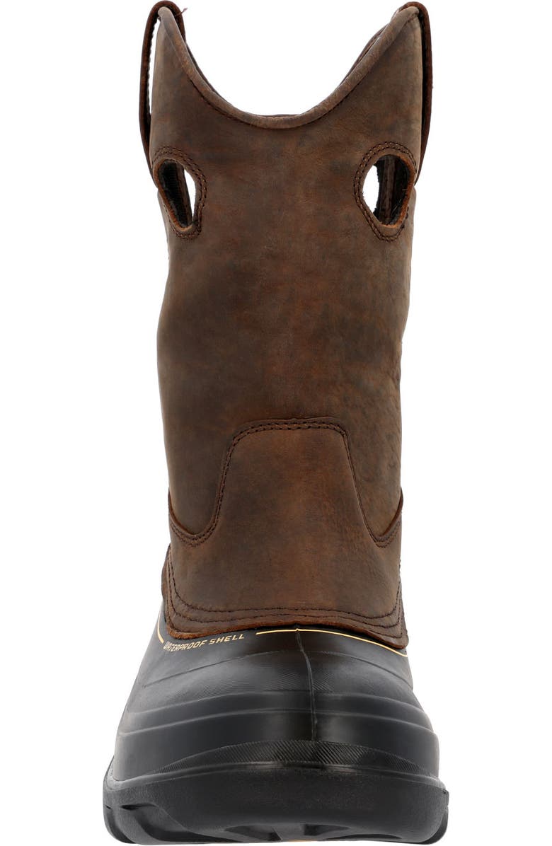 Georgia Boot Work Wellington, Alternate, color, Dark Brown