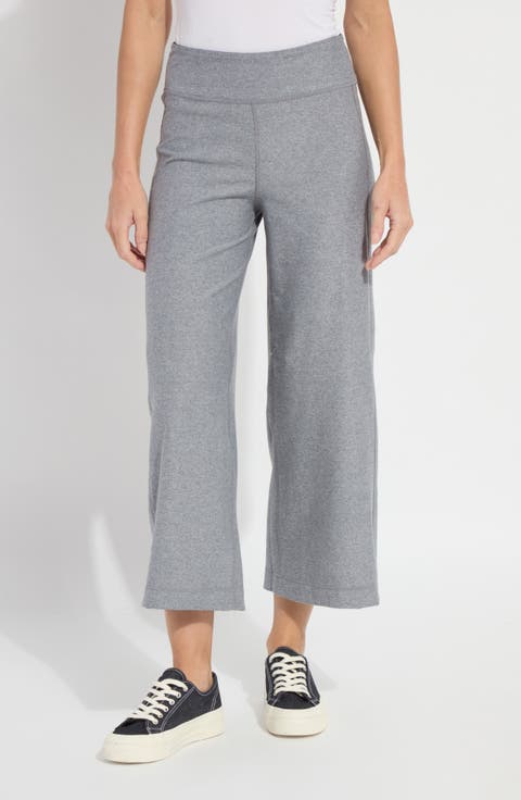 Jovie Reversible Pull-On Crop Wide Leg Pants