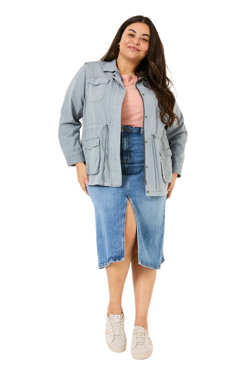 FatFace Plus Size Lowen Field Jacket, Main, color, 