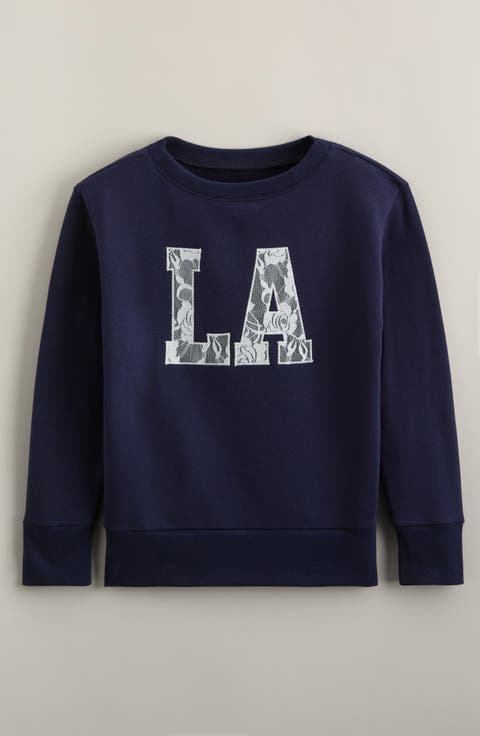 Kids' Lace Graphic Sweatshirt