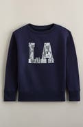 Treasure & Bond Kids' Lace Graphic Sweatshirt
