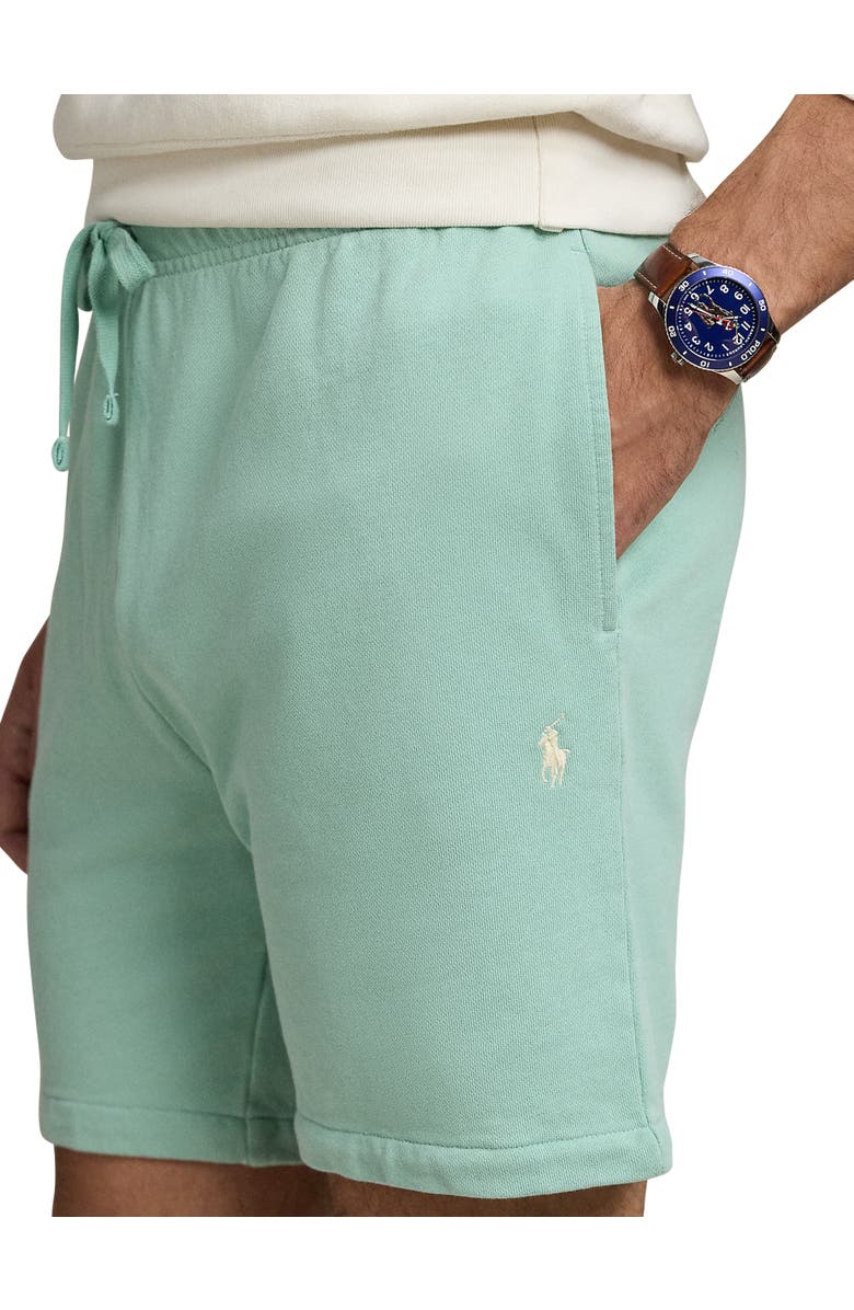 Polo Ralph Lauren Big & Tall Loopback Fleece Shorts, Alternate, color, Celadon