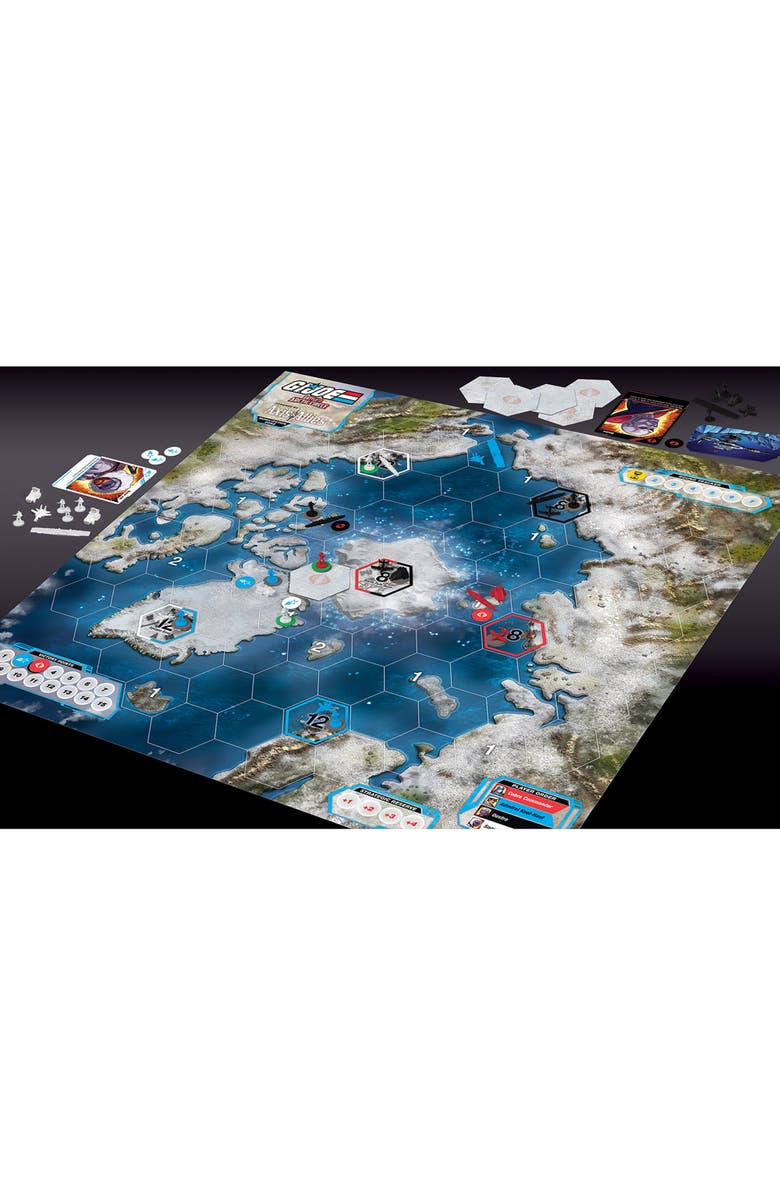 G.I. JOE G I Joe Battle For The Arctic Circle Board Game, Alternate, color, Multicolored
