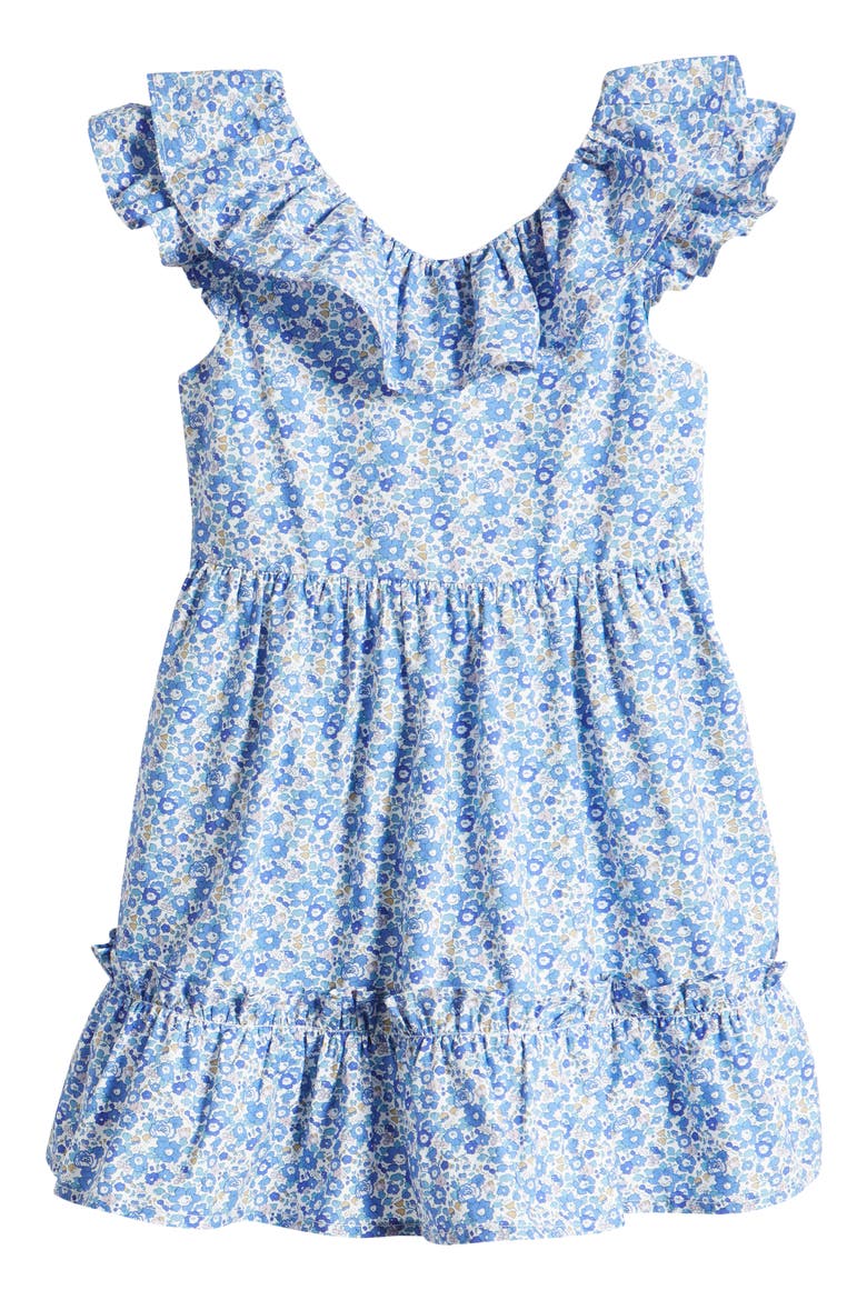 x Liberty London Kids' Betsy Floral Print Ruffle Dress (Toddler & Little Kid, Main, color, BETSY FLORAL