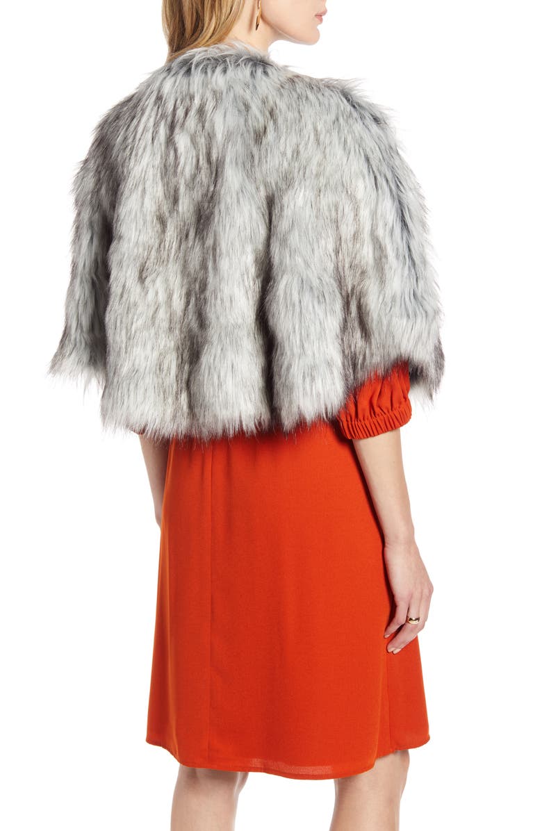 Halogen<sup>®</sup> Faux Fur Capelet, Alternate, color, 