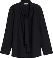 Lemaire Ascot Cotton & Silk Top