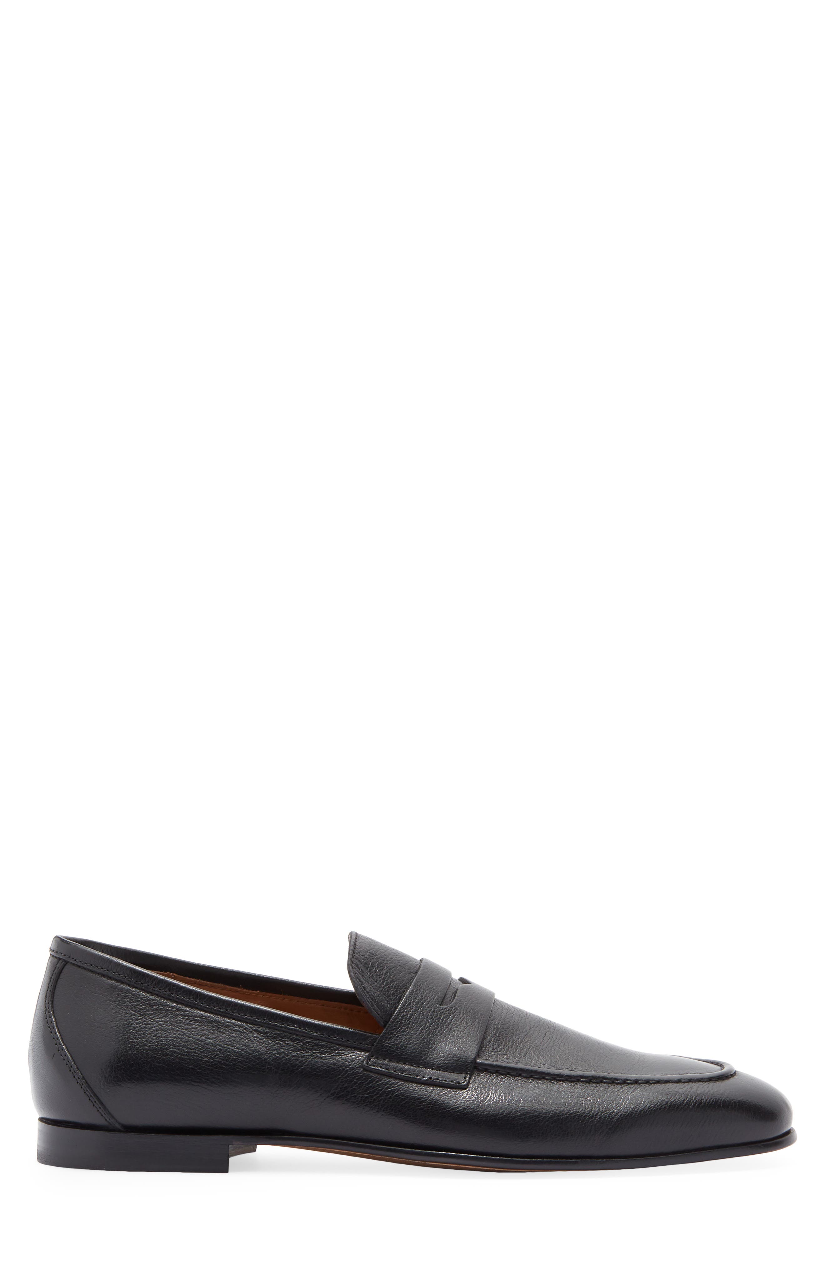 ANTONIO MAURIZI Penny Loafer, Alternate, color, Nero