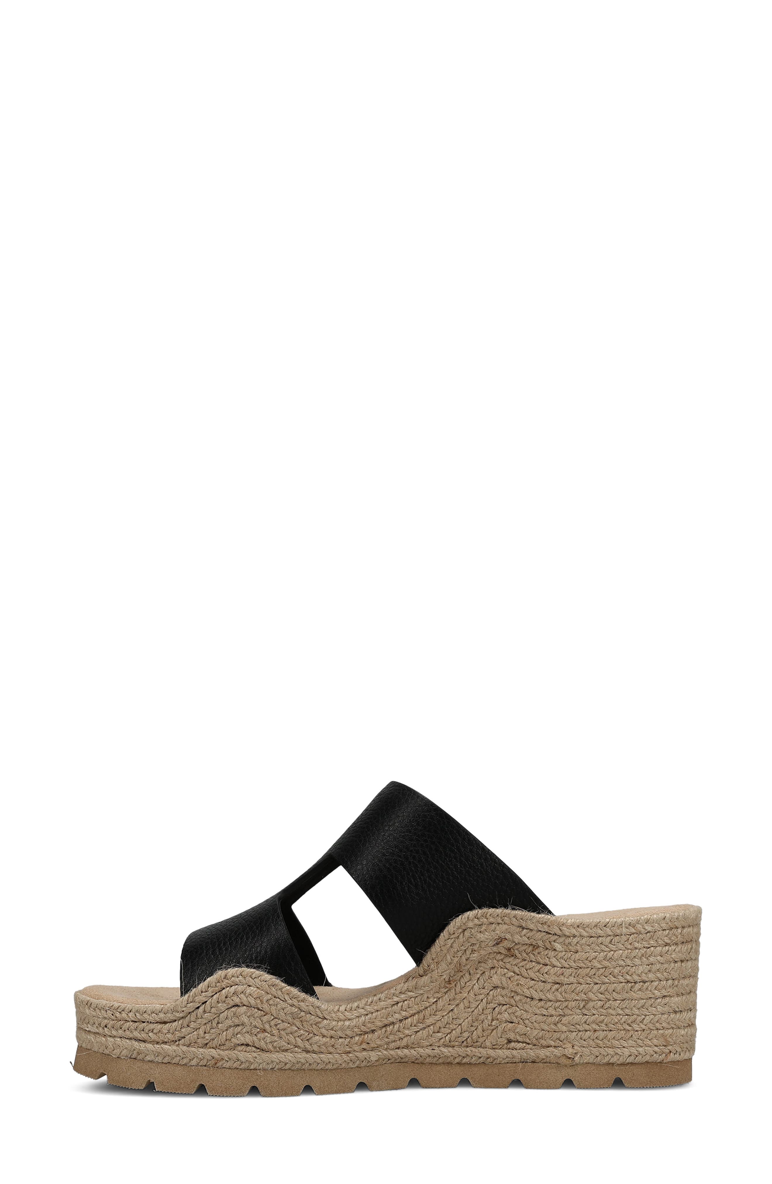 VANELi Cyril Platform Wedge Sandal, Alternate, color, Black