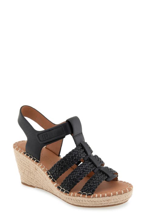 Caplin Slingback Espadrille Platform Wedge Sandal (Women)