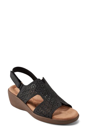 EASY SPIRIT EASY SPIRIT KALI LASER-CUT SLINGBACK SANDAL