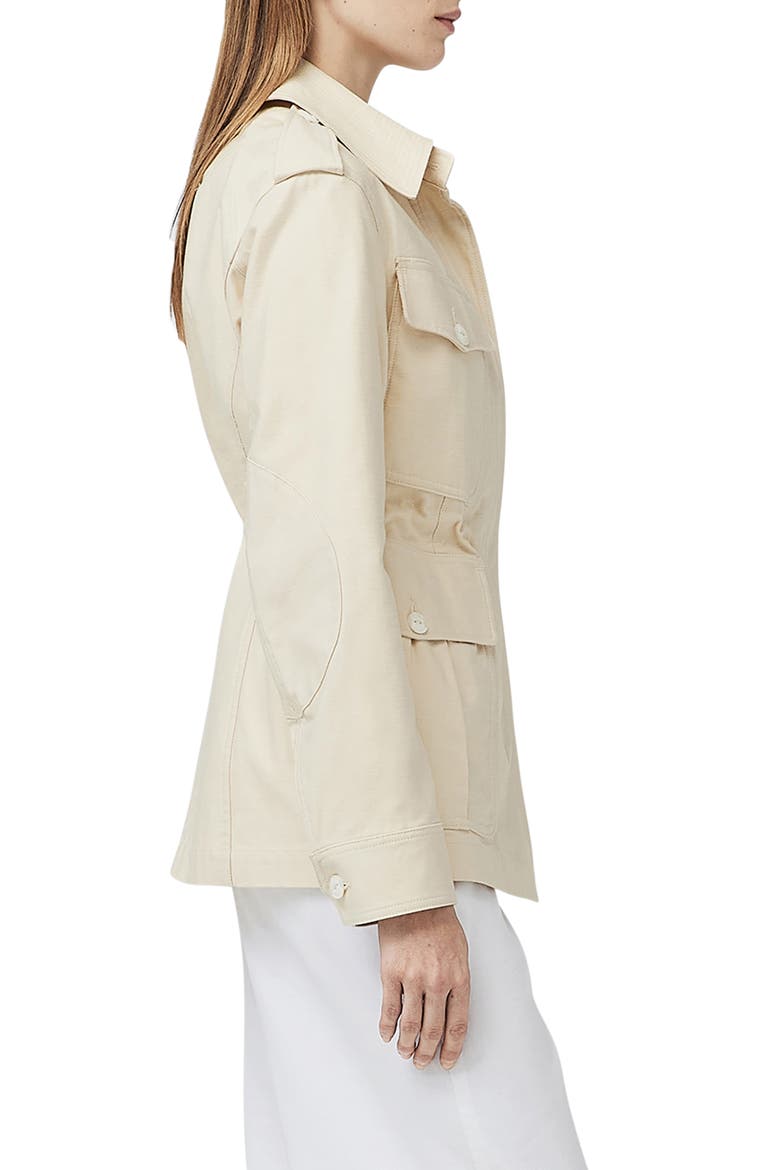 ICONS Lorenz Cotton Military Jacket, Alternate, color, ECRU