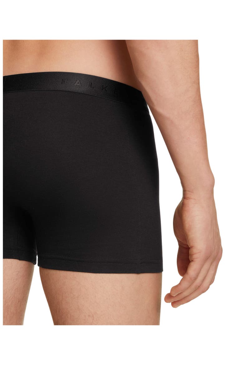 2-Pack Daily Comfort Cotton Blend Boxer Briefs, Alternate, color, BLACK