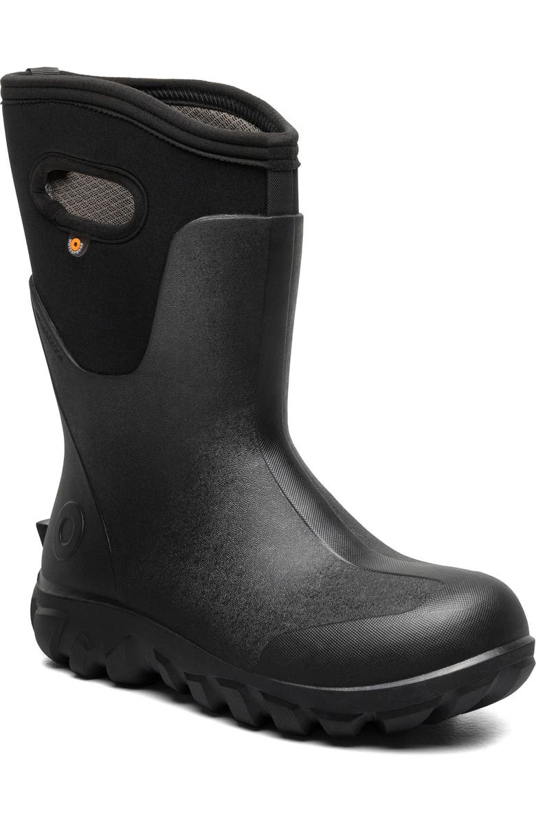Bogs Classic Seamless Tall Rain Boot, Main, color, Black