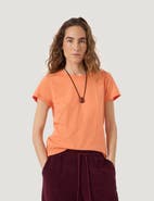 Hush Slim Fit Slub Cotton Crew T-Shirt
