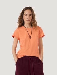 Hush Slim Fit Slub Cotton Crew T-Shirt