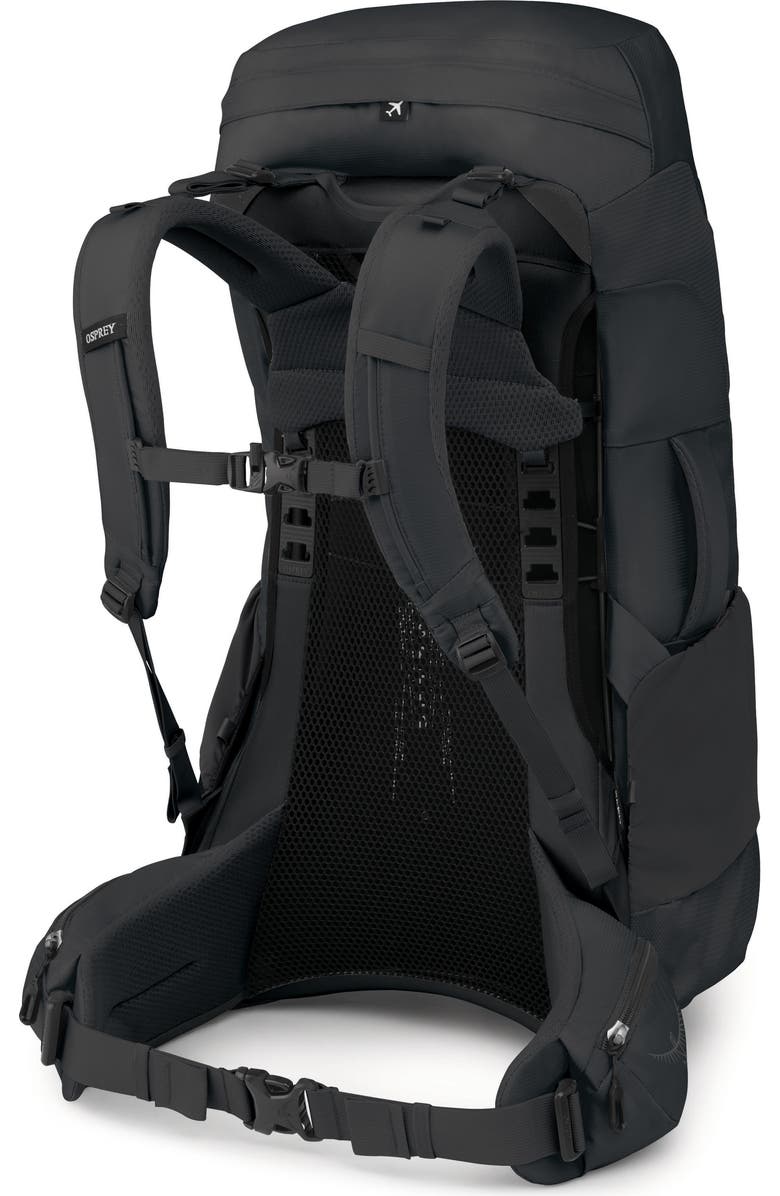 Osprey Farpoint Trek 55-Liter Backpack Luggage, Alternate, color, Black