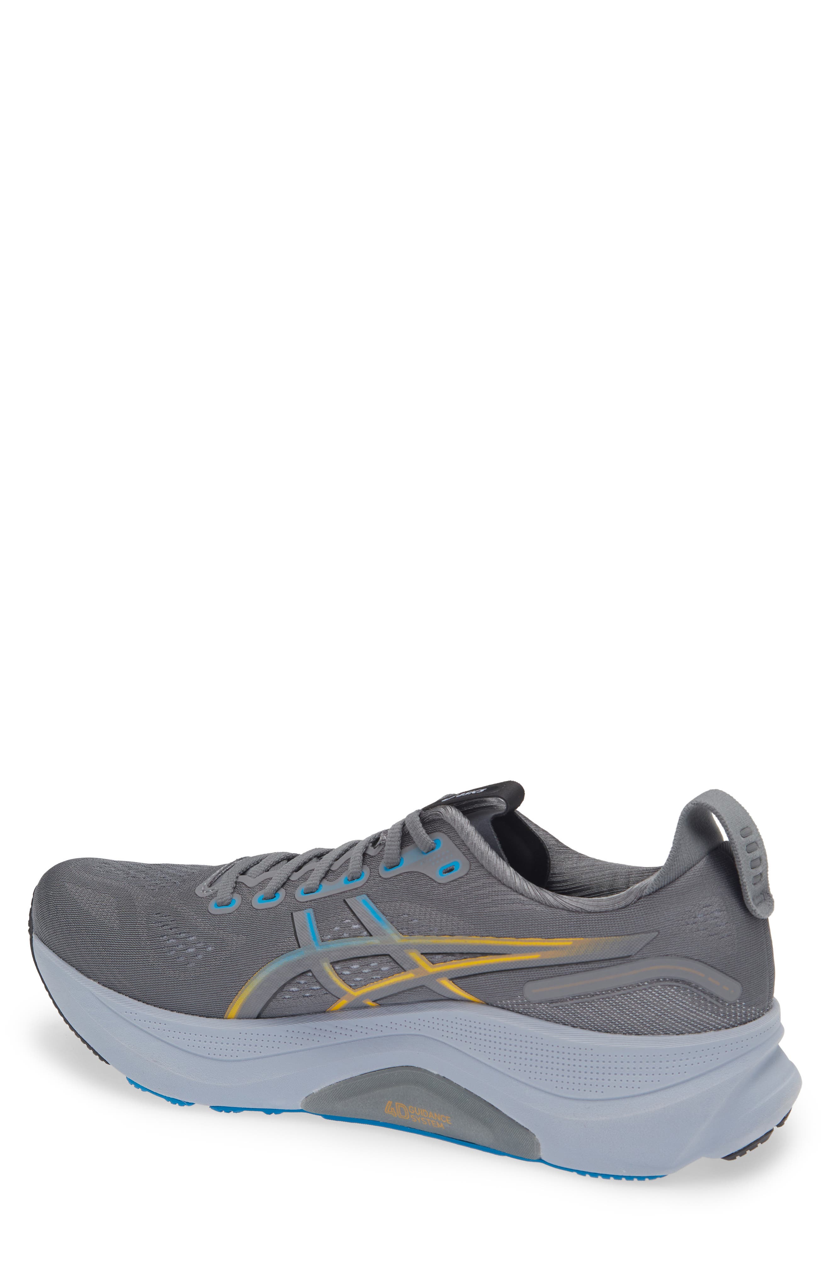 GEL-KAYANO® 32 Running Shoe, Alternate, color, STEEL GREY/ AEGEAN BLUE