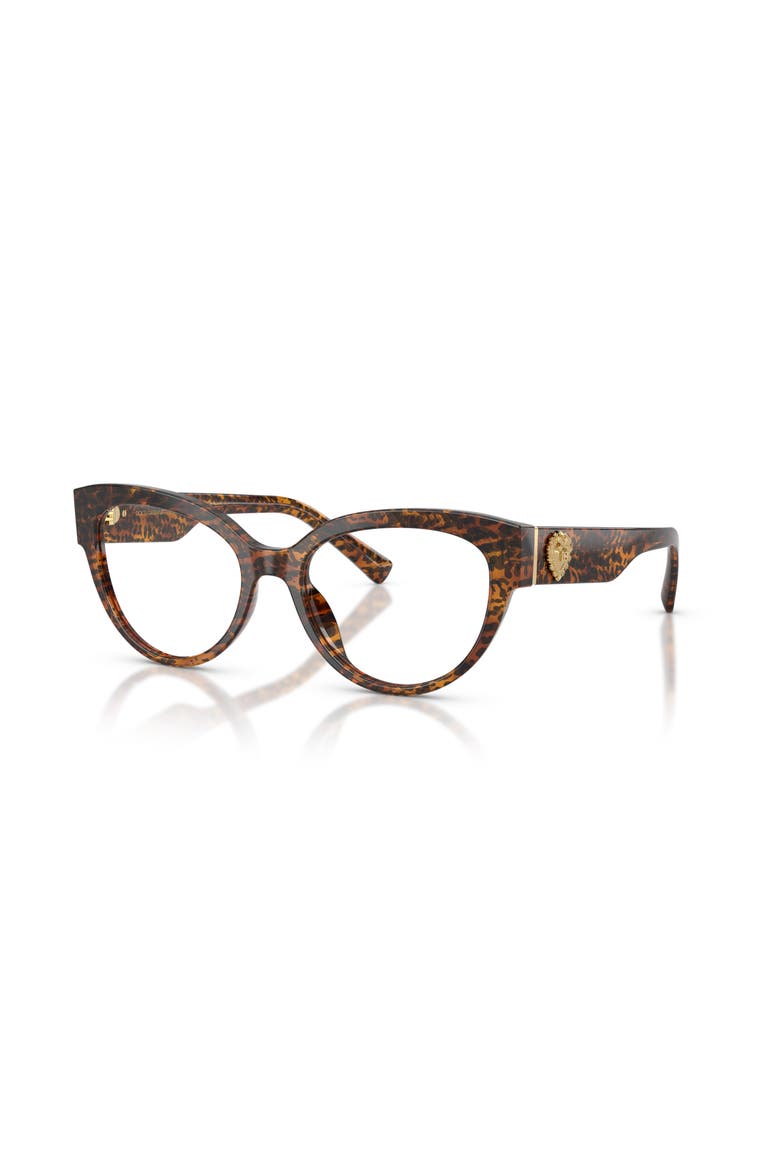 52mm Cat Eye optical glasses, Main, color, Brown