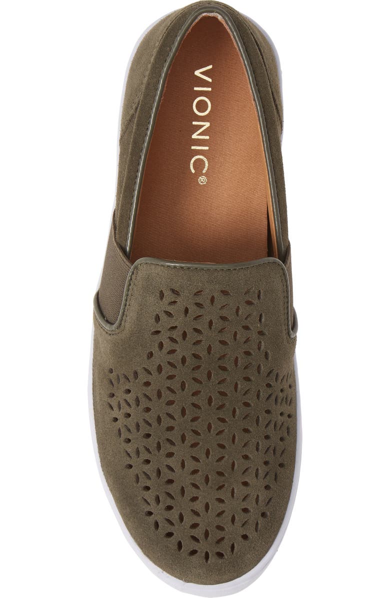 Vionic Kani Perforated Slip-On Sneaker, Alternate, color,