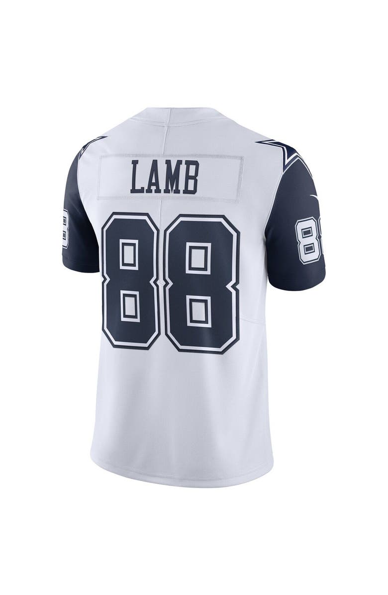 Nike Men's Nike CeeDee Lamb White Dallas Cowboys 2nd Alternate Vapor Limited Jersey, Alternate, color, White