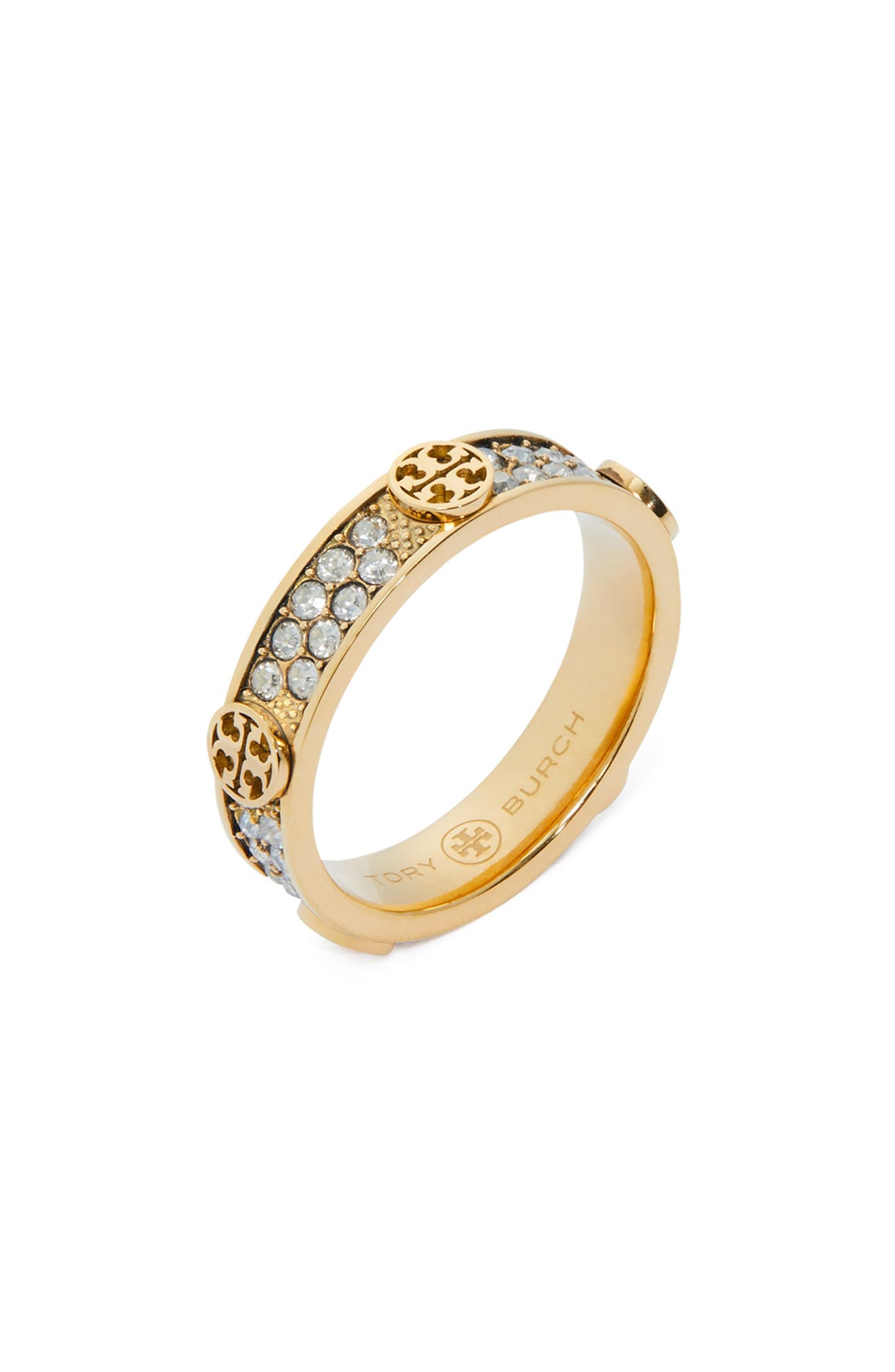 selected TORY GOLD / CRYSTAL