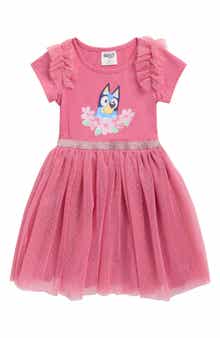 Happy Threads Kids' Bluey Ballerina Tutu Dress