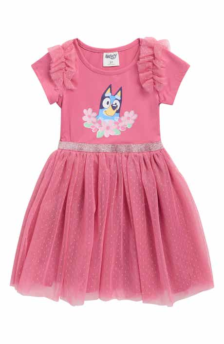 Happy Threads Kids' Bluey Ballerina Tutu Dress