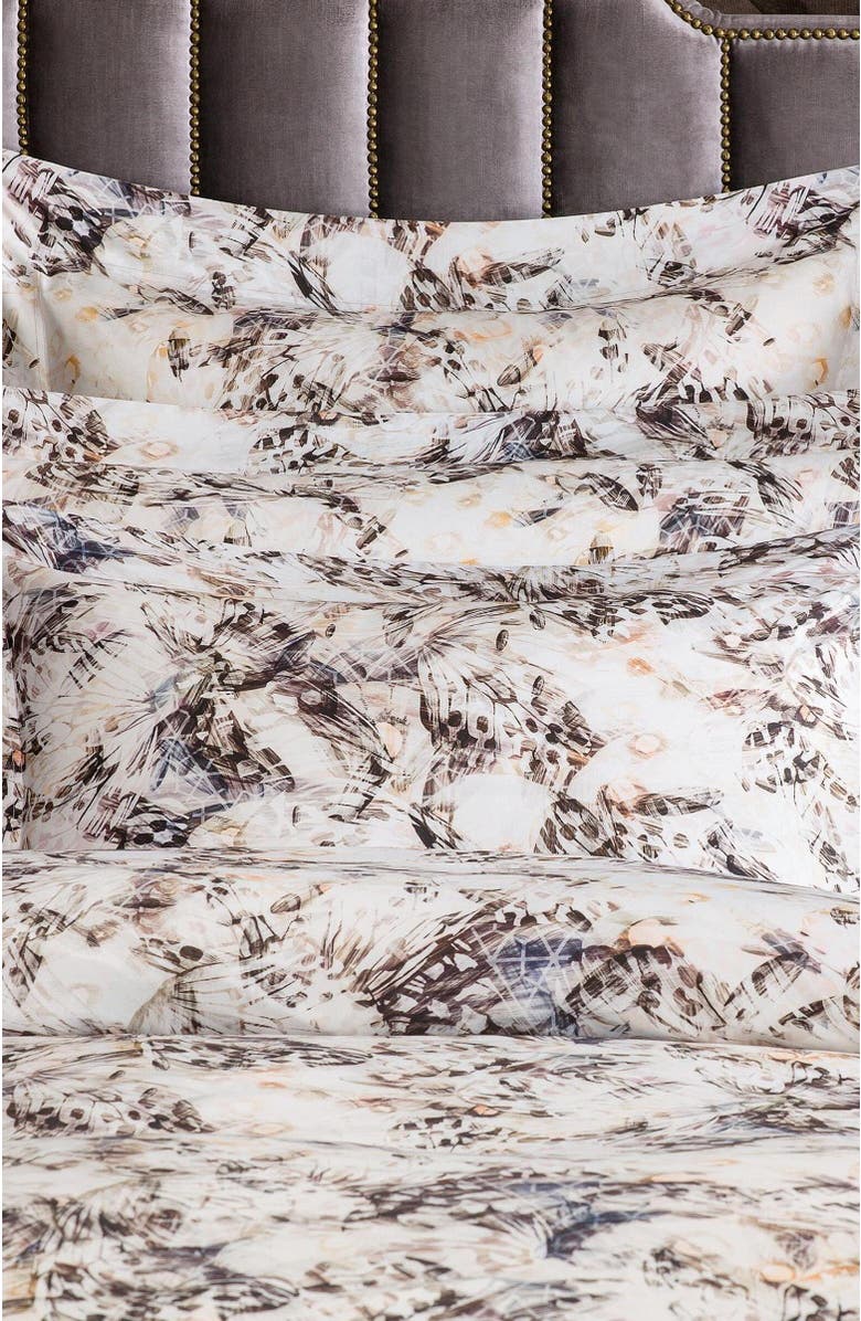 Togas Maraya Pillowcase set, Alternate, color, Brown