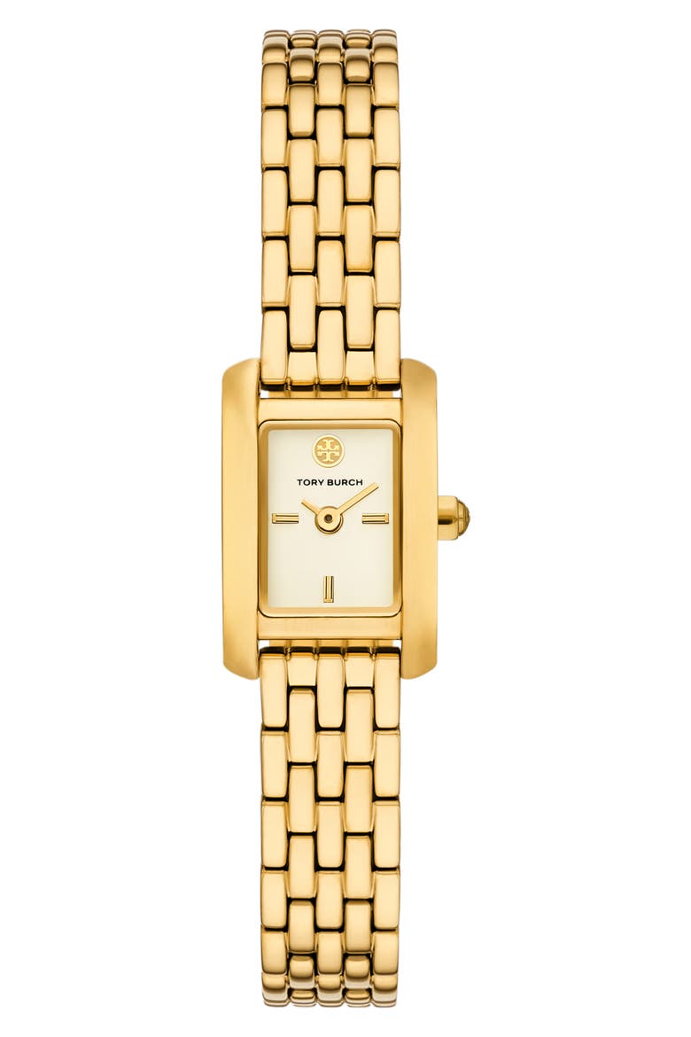 The Mini Eleanor Bracelet Watch, 17mm x 25mm, Main, color, GOLD