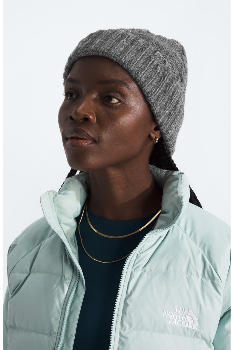Oh Mega Beanie, Alternate, color, TNF MEDIUM GREY HEATHER
