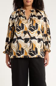 SUGARLIPS Groover Split Neck Satin Top