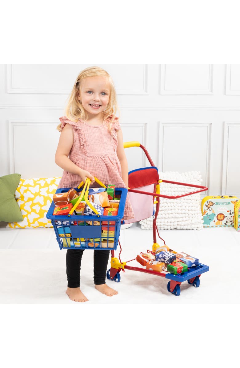 Bayer Design Shopping Cart and Accessories, 61 Pieces, Alternate, color, Multicolored