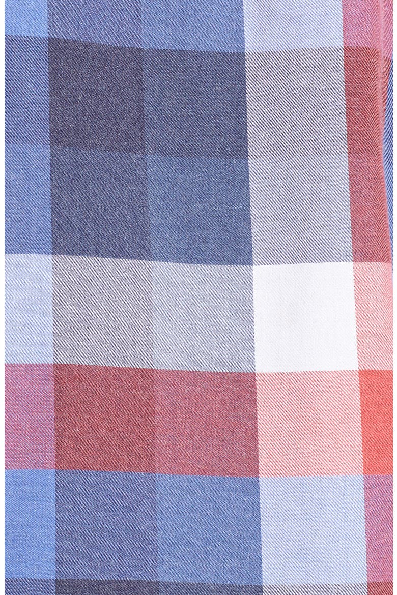 Tie Front Shirt, Alternate, color, NAVY DUSK MANDY MADRAS