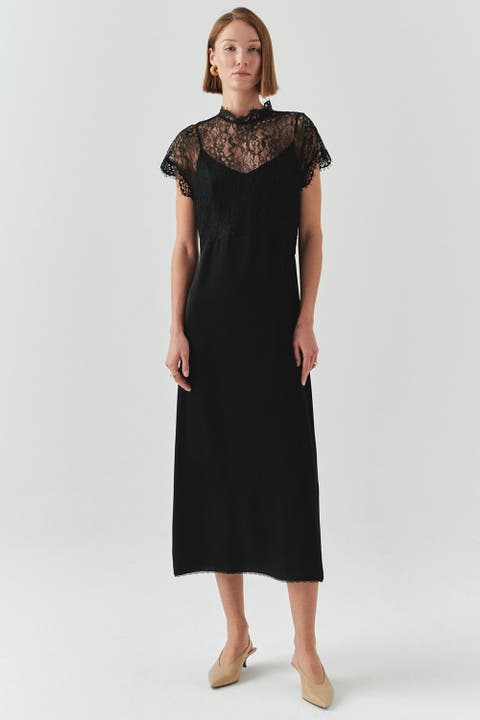 Iyla Crew Neck Midi Dress