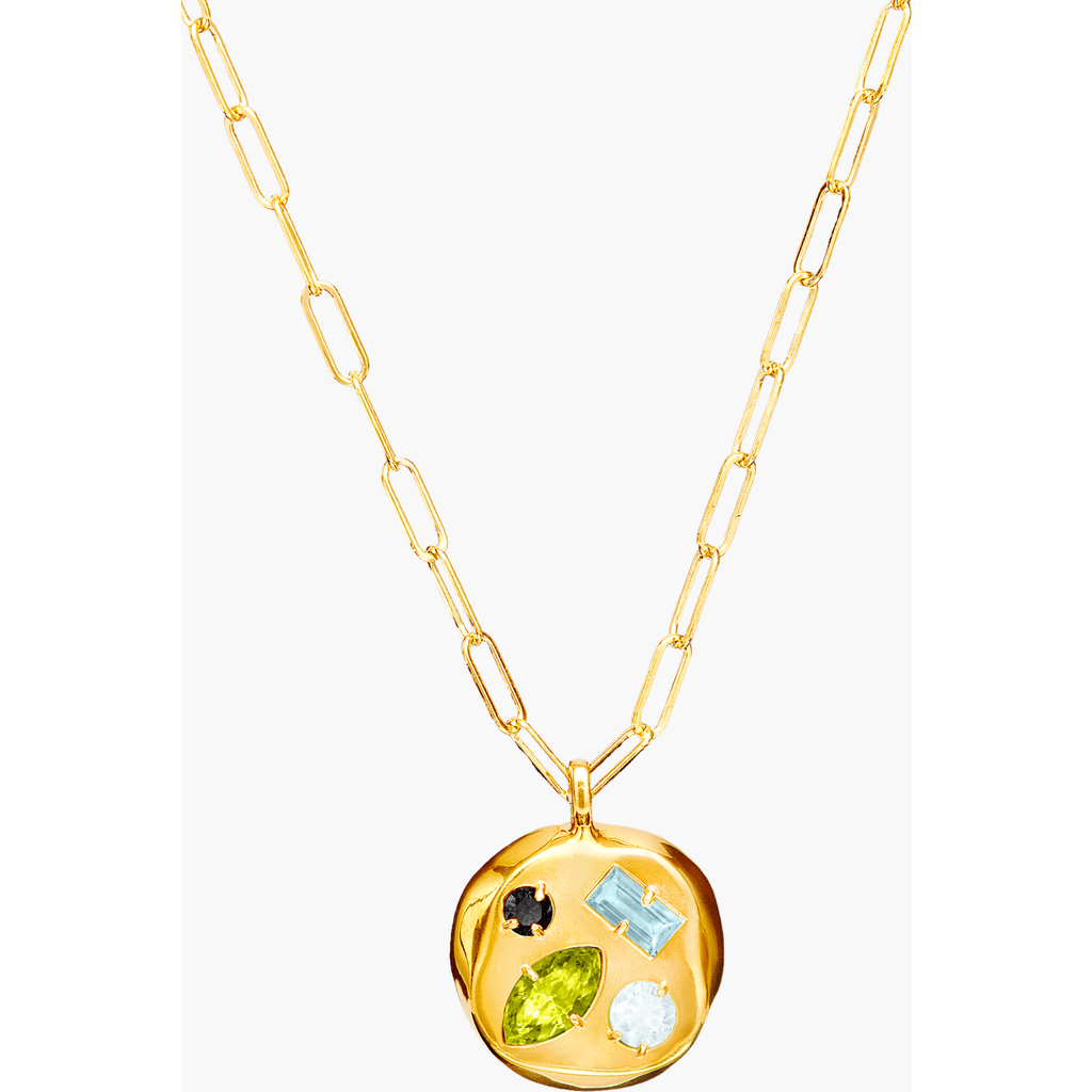 Birthdate Co. The August Birthdate Gold Pendant In August 30th - Gold