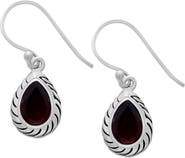 SAMUEL B. Pear Cut Drop Earrings