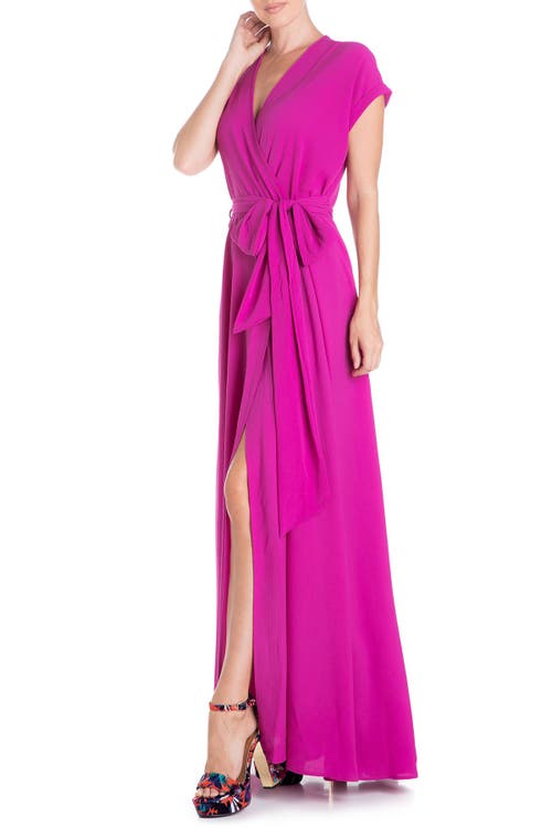Meghan La Jasmine Maxi Dress In Purple