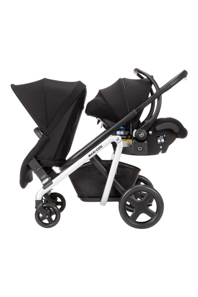 Lila Modular Stroller, Alternate, color, FREQUENCY BLACK