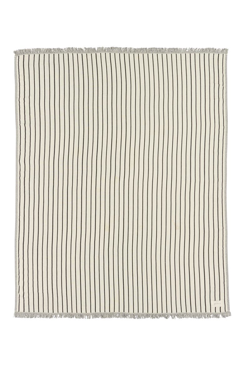 Koko Driftweave Blanket, Alternate, color, CREAM