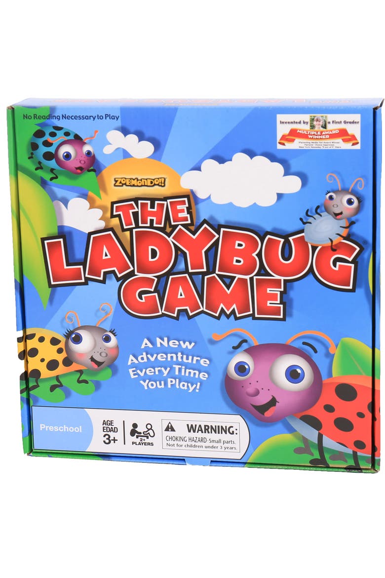 Ladybug Kids Board Game, Main, color, Multicolored
