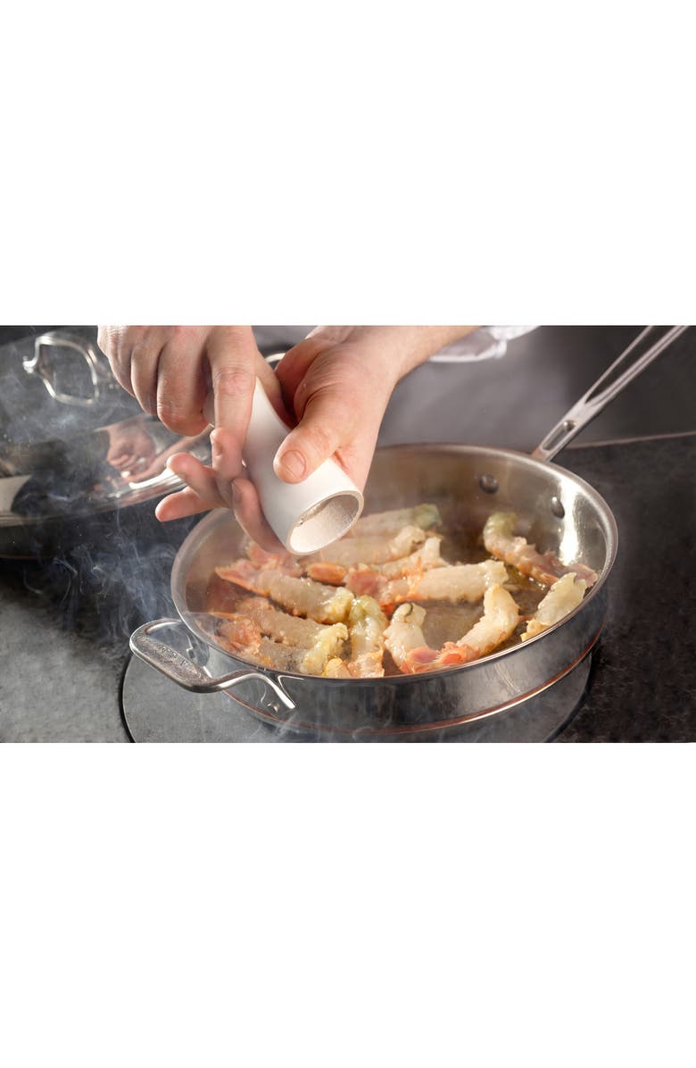 All-Clad Copper Core 5-Ply Bonded 5-Quart Sauté Pan with Lid, Alternate, color, 