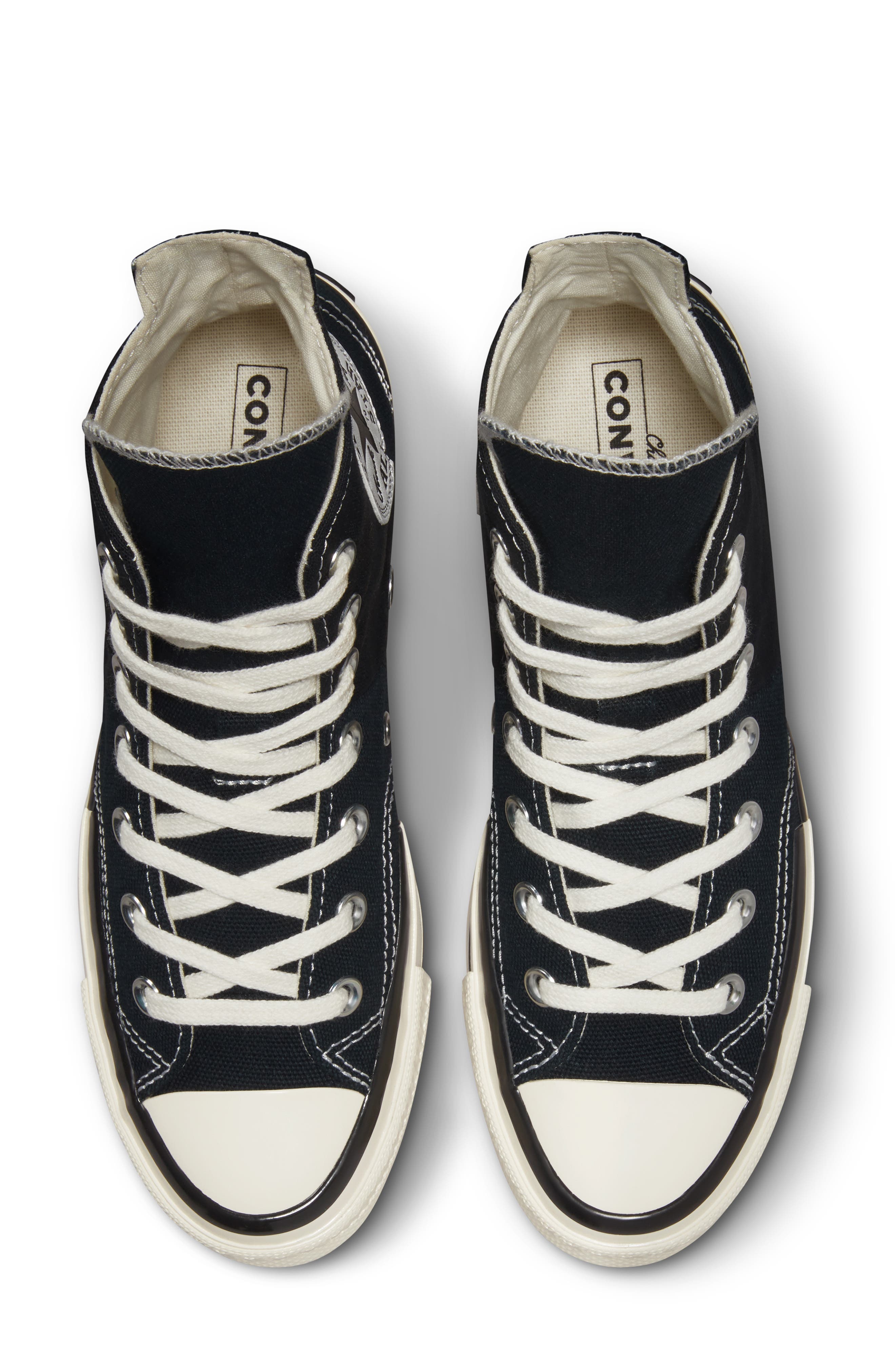 Converse Chuck Taylor<sup>®</sup> All Star<sup>®</sup> 70 Plus High Top Platform Sneaker, Alternate, color, 