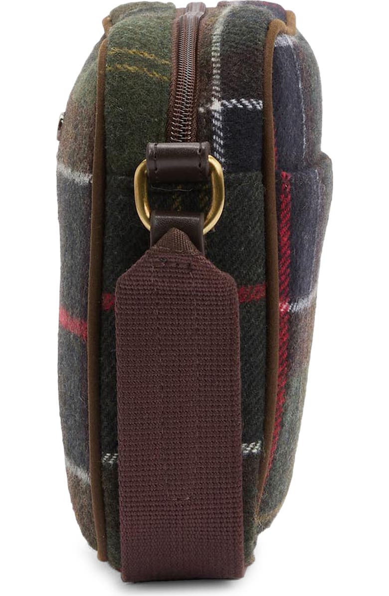Barbour Culross Tartan Plaid Wool Blend Crossbody Bag, Alternate, color,
