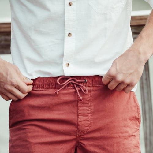 Mountain Khakis Stretch Poplin Deck Short In Neutral