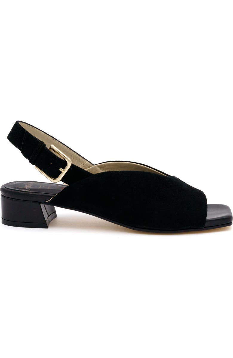 Amalfi by Rangoni Balista Slingback Sandal, Alternate, color, Black Cashmere