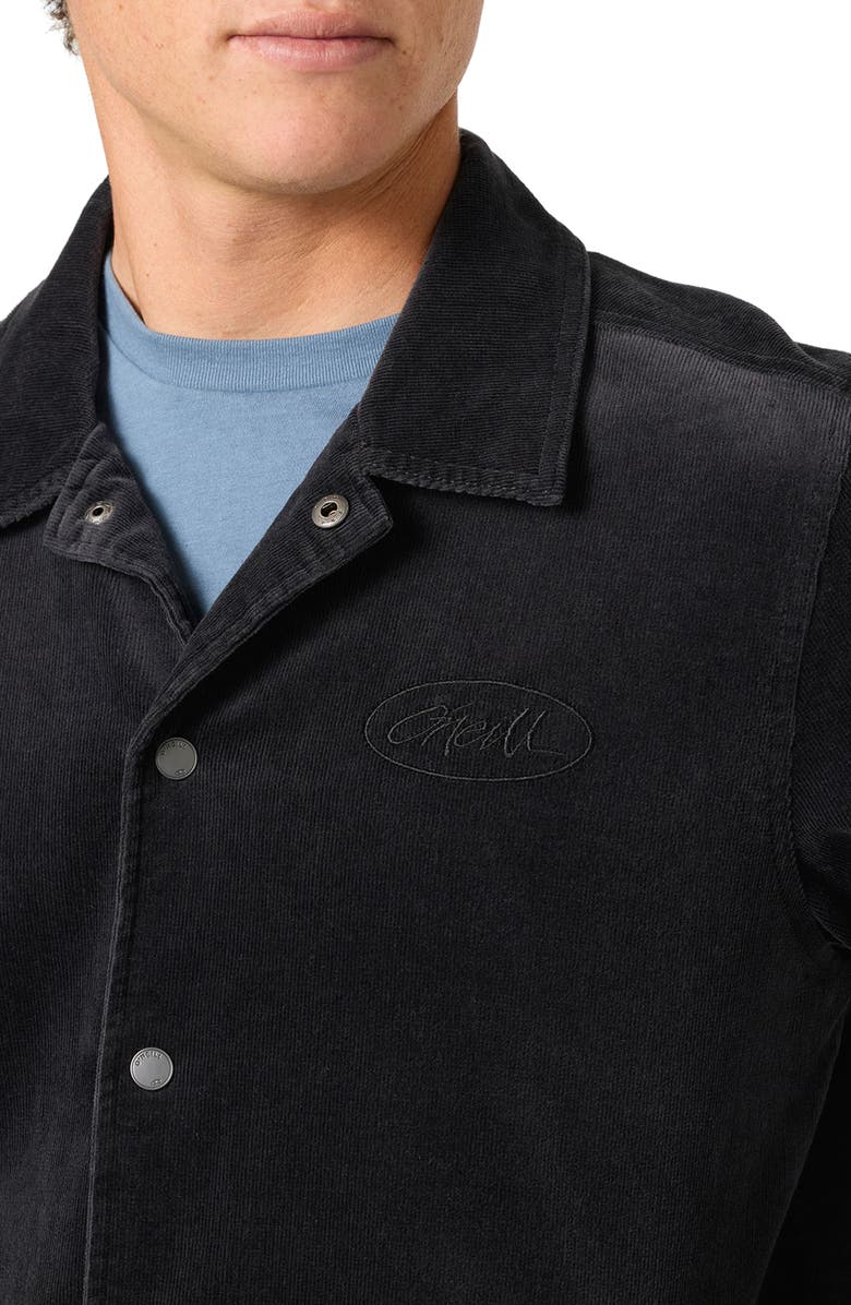 O'Neill Cowell Stretch Corduroy Varsity Jacket, Alternate, color, Phantom