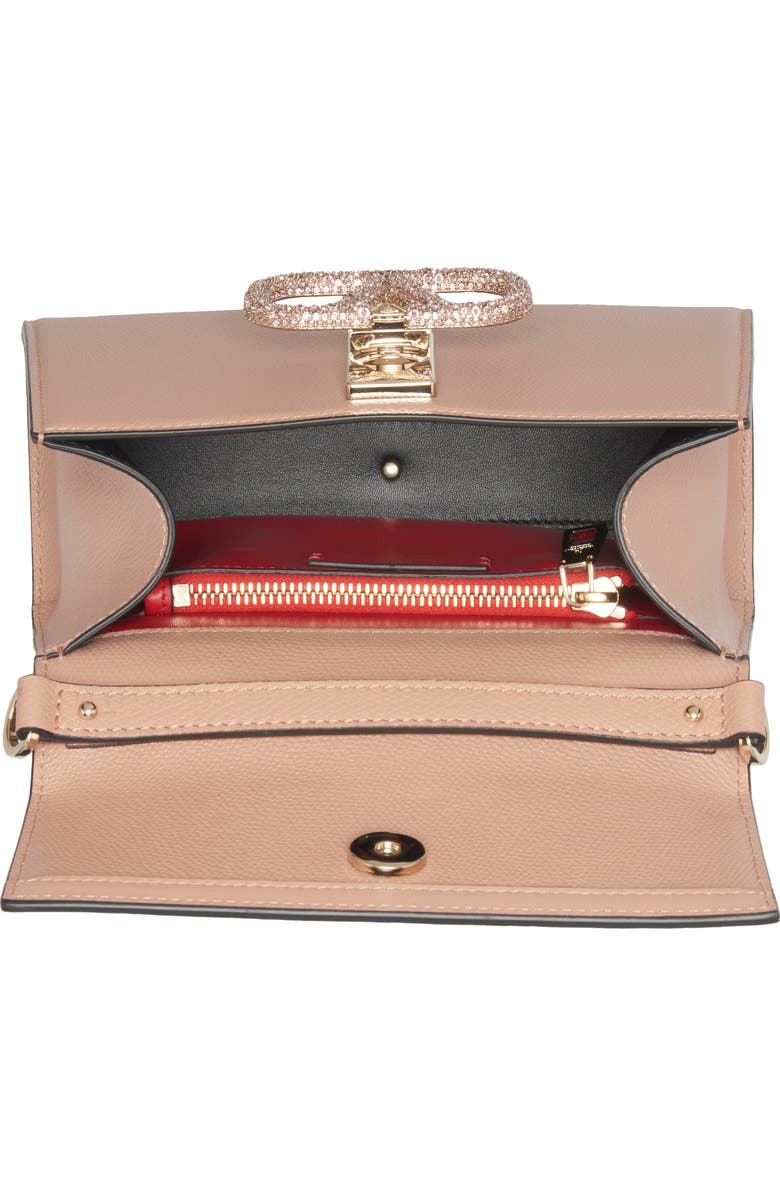 Valentino Garavani Small VSling Leather Top Handle Bag, Alternate, color,