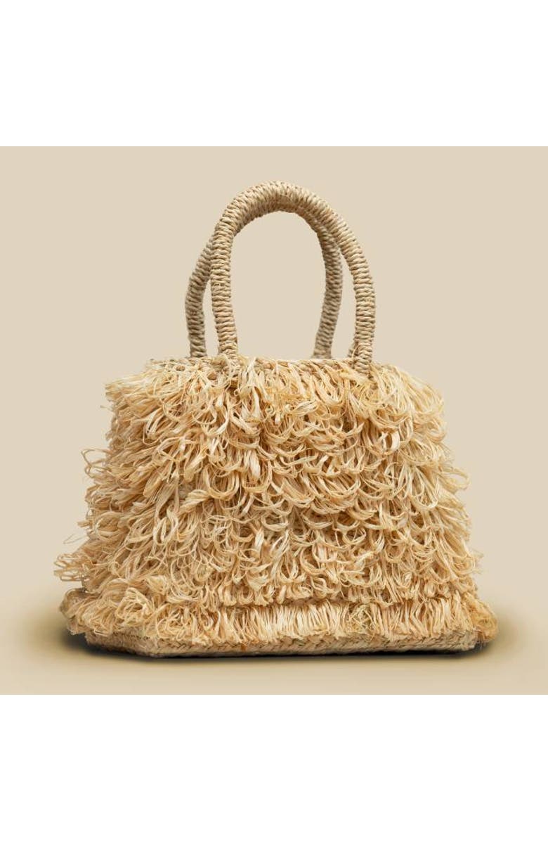 indego africa Kellyrwanda Loop Bag, Main, color, Natural